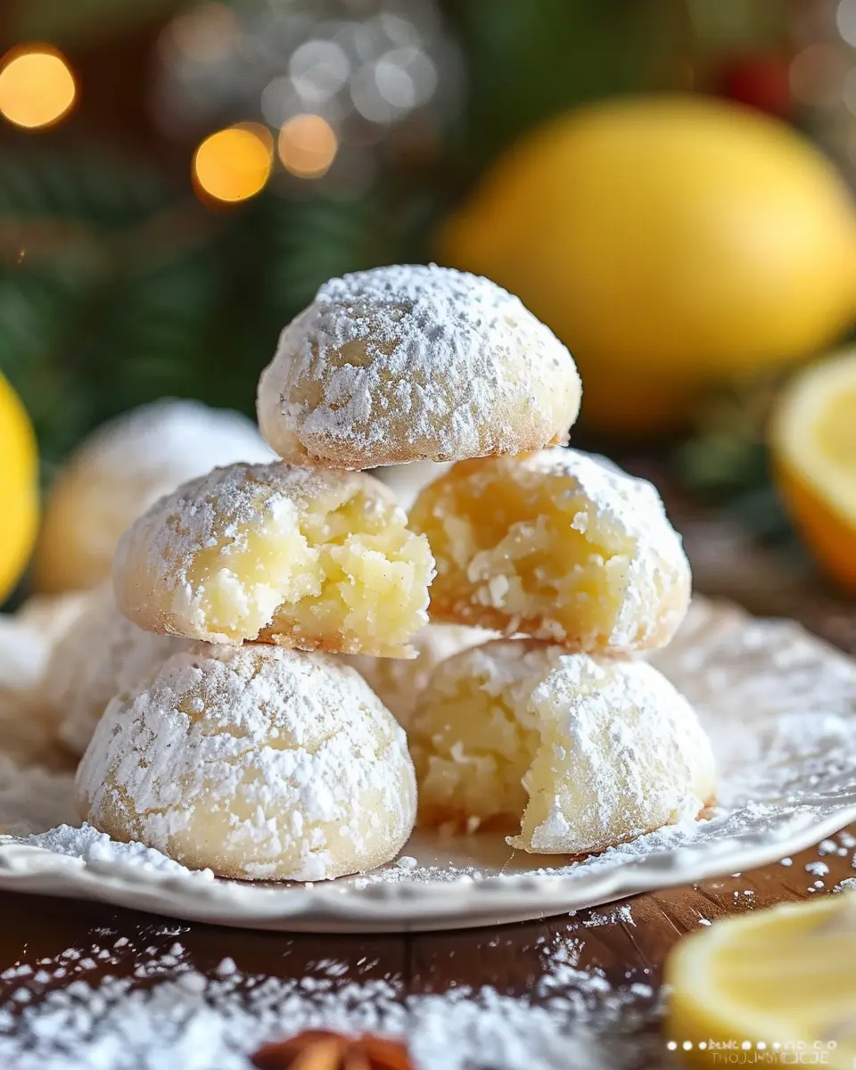 Lemon Cream Snowball Cookies: Easy, Indulgent Treats for Anytime