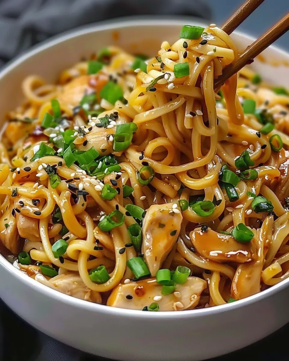 Garlic Chicken Noodles Recipe: Easy Comfort Dish for Everyone
