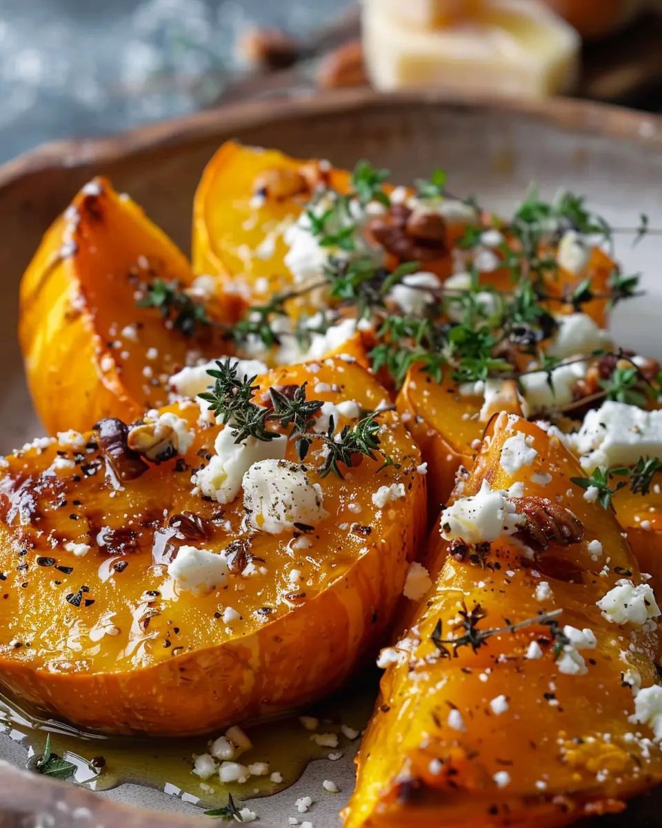 Pumpkin with Feta Honey: A Delightfully Easy Autumn Dish