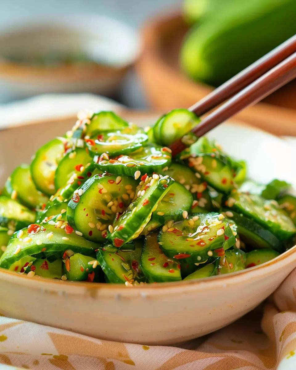 Korean Cucumber Salad: Easy, Refreshing Side for Every Meal