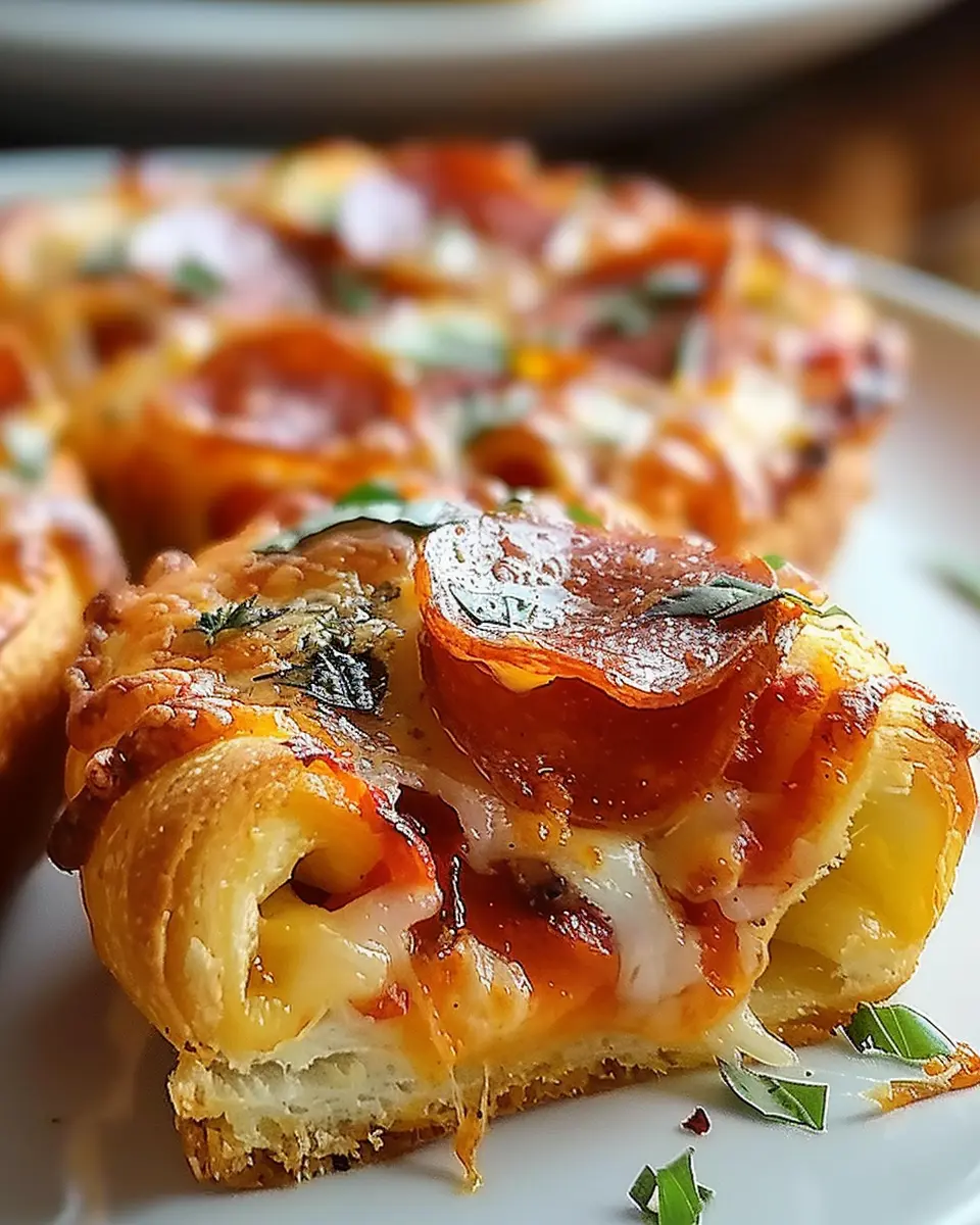 Mini Deep Dish Crescent Roll Pizzas: Easy Family-Friendly Treats