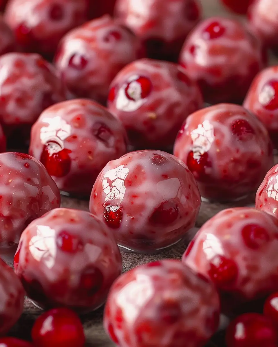 Holiday Cherry Balls: Indulgent Treats for Festive Gatherings
