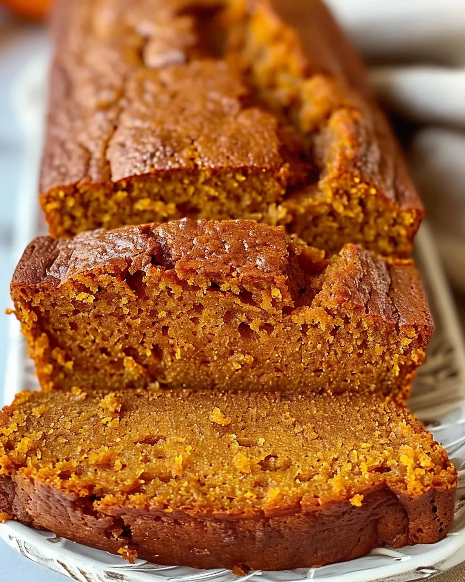 Tender Pumpkin Bread: The Best Homemade Recipe for Fall Enjoyment