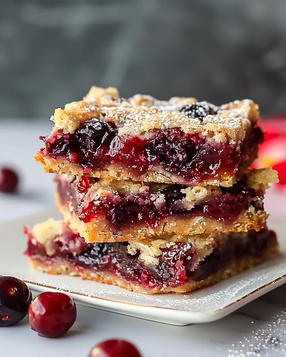 Easy Cherry Bars: A Sweet and Fruity Dessert Delight to Savor