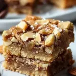 Almond Croissant Blondies