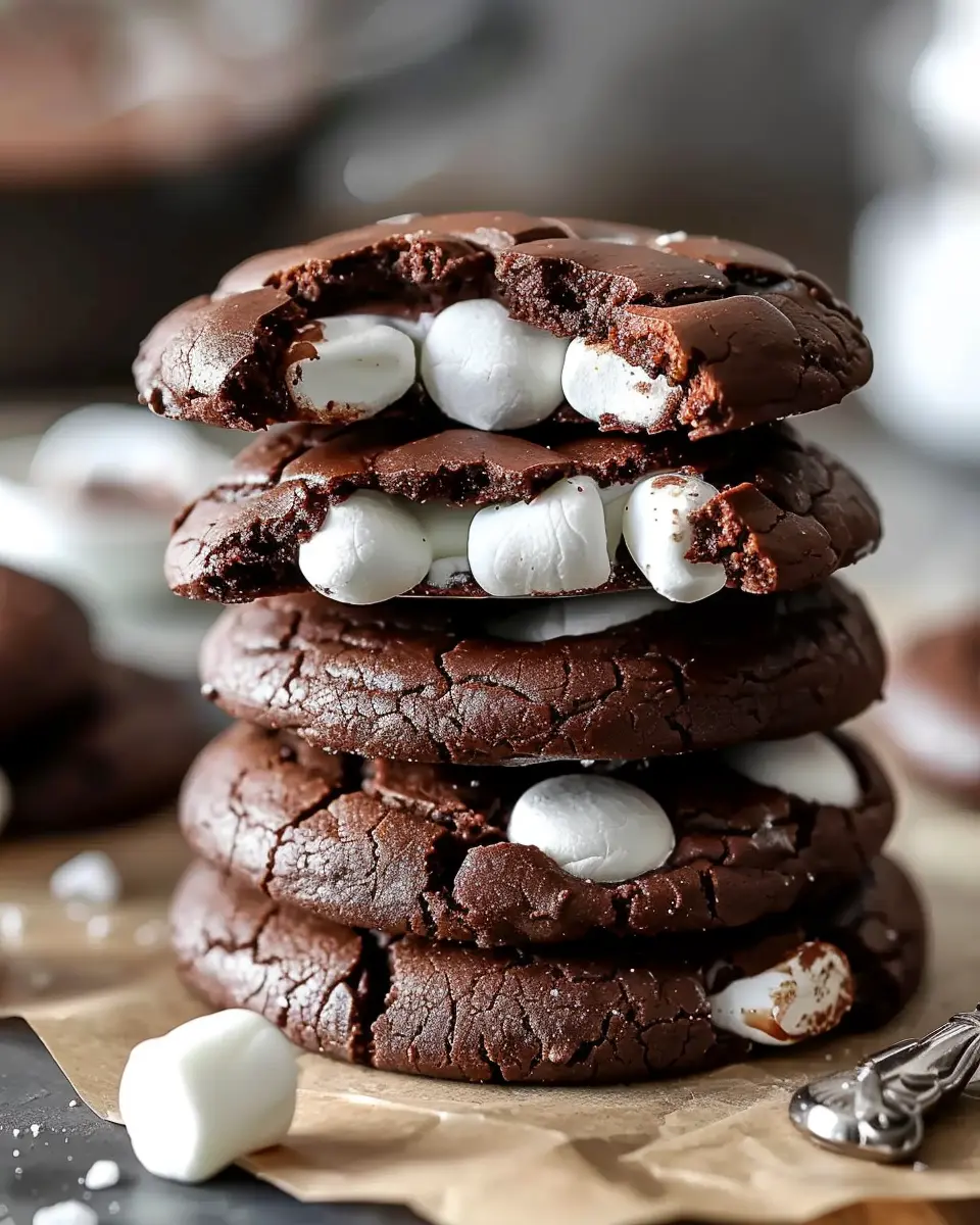 Marshmallow Hot Cocoa Cookies Delight: A Cozy Winter Treat
