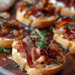 Million Dollar Bacon Crostini