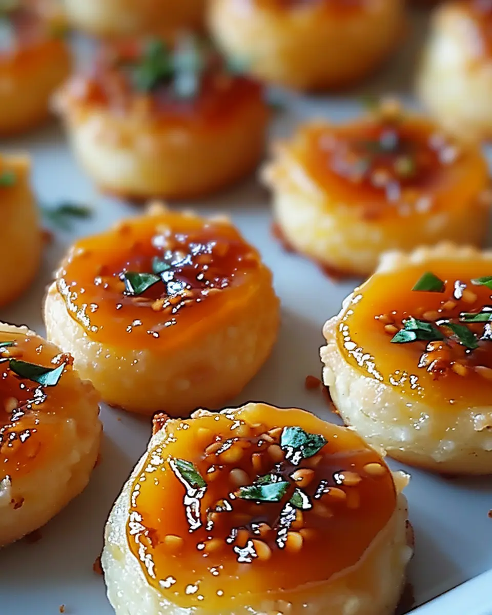 Cheesy Thumbprint Appetizers – Savory Bites with Spicy Pepper Jelly